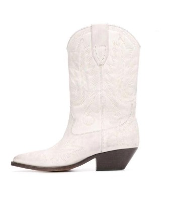 Boots Cowboy Blanche Livraison rapide