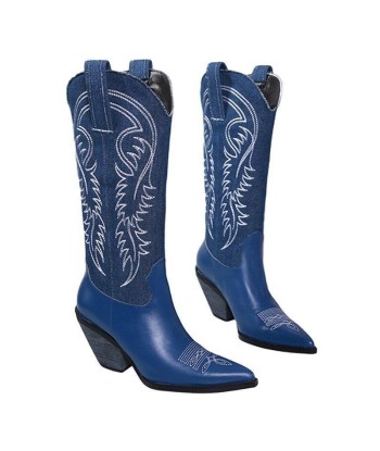 Bottes Western Bleu 50% de réduction en Octobre 2024