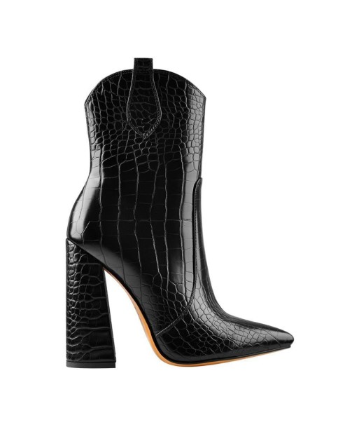 Bottines Western Croco Voir les baskets