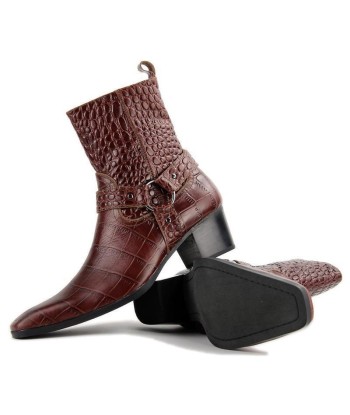 Bottes Western Boucle Homme Paris Déstockage Promo