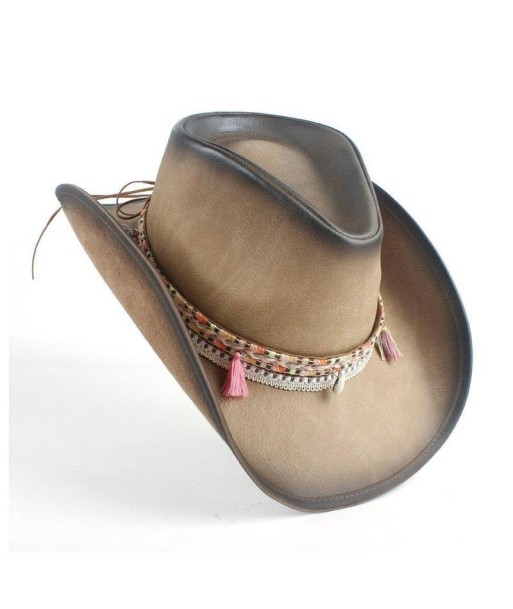 Chapeau Western Cuir Femme Venez acheter