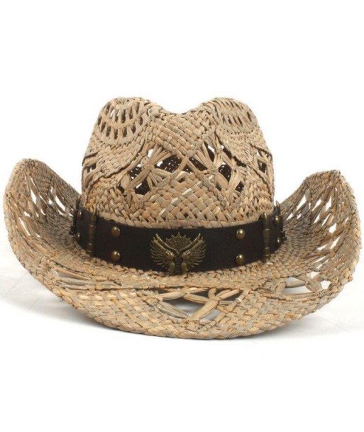 Chapeau De Paille Style Country basket pas cher