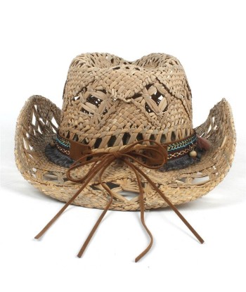 Chapeau Country Femme en Paille solde