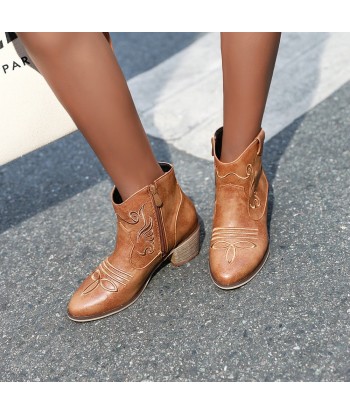 Bottines Western À Motifs Femme Les êtres humains sont 