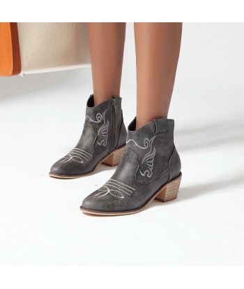 Bottines Western À Motifs Femme Les êtres humains sont 