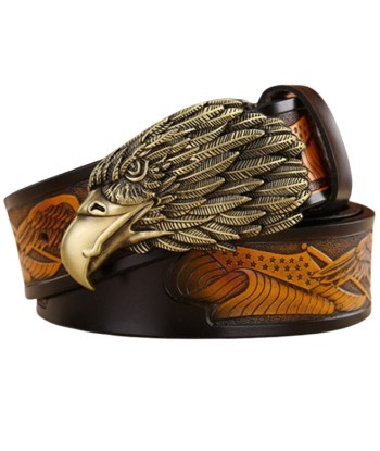 Ceinture Cowboy Cuir Aigle Imposant Les êtres humains sont 