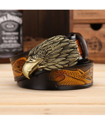 Ceinture Cowboy Cuir Aigle Imposant Les êtres humains sont 