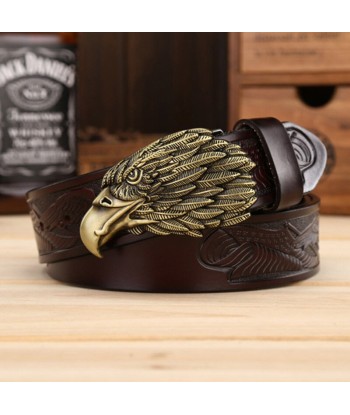 Ceinture Cowboy Cuir Aigle Imposant Les êtres humains sont 