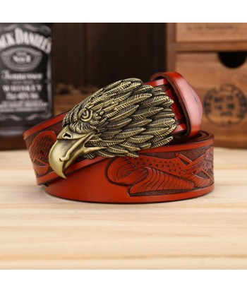 Ceinture Cowboy Cuir Aigle Imposant Les êtres humains sont 