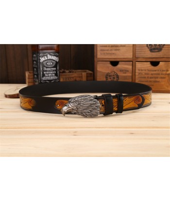 Ceinture Cowboy Cuir Aigle Imposant Les êtres humains sont 