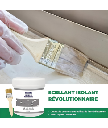 Revêtement Étanche et Isolant - Gardez Tout Au Sec (+ Brosse Offerte) de votre