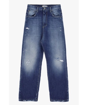 Jean Baggy Please 7/8ème Blu Denim meilleur choix