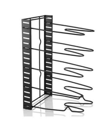 Organisateur de poêles & Casseroles Ajustable Amélioration de cerveau avec