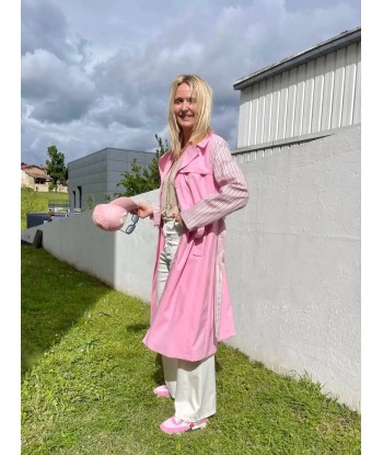 Veste Trench Imperial à Rayures Rosa de pas cher