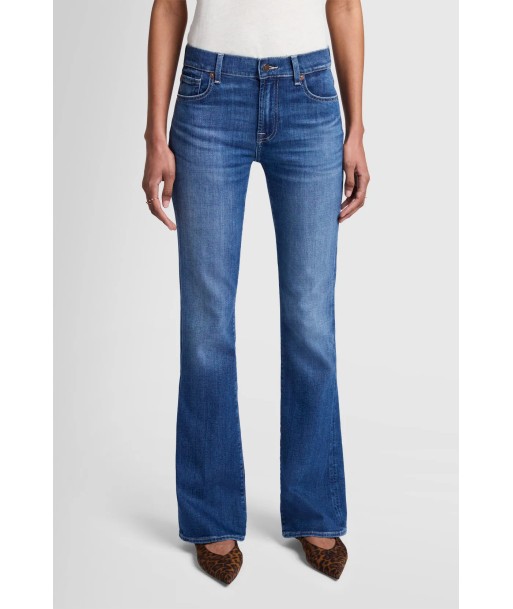 Jean Seven Bootcut Slim Illusion Santa Monica Bleu Moyen les ligaments