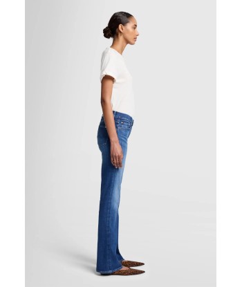 Jean Seven Bootcut Slim Illusion Santa Monica Bleu Moyen les ligaments