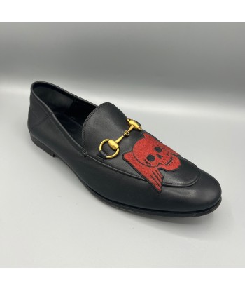 Mocassins Gucci brodés pas chere