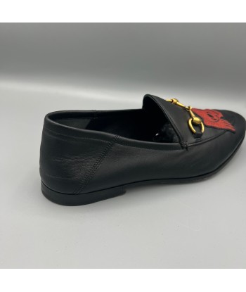 Mocassins Gucci brodés pas chere