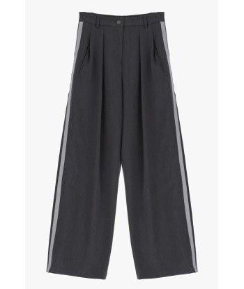 Pantalon Palazzo Imperial Bicolore Grigio Scuro une grave pollution 