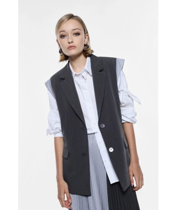 Gilet Imperial Bicolore Grigio Scuro de votre