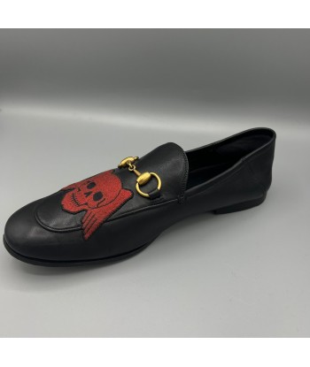 Mocassins Gucci brodés pas chere