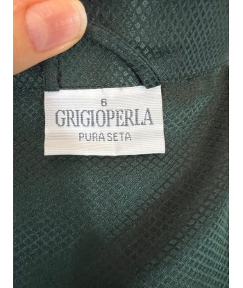 Pyjama soie Grigio Perla vert pas chere