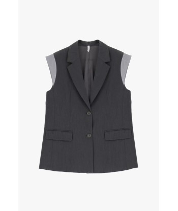 Gilet Imperial Bicolore Grigio Scuro de votre