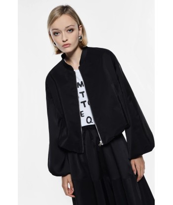 Blouson oversize Imperial bomber Satin Nero acheter