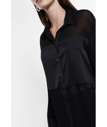 Chemise Imperial Transparente Nero outlet