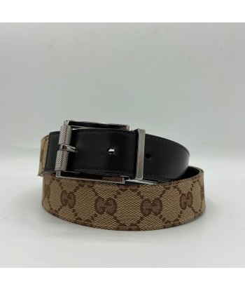 Ceinture toile monogramme Gucci de la marque