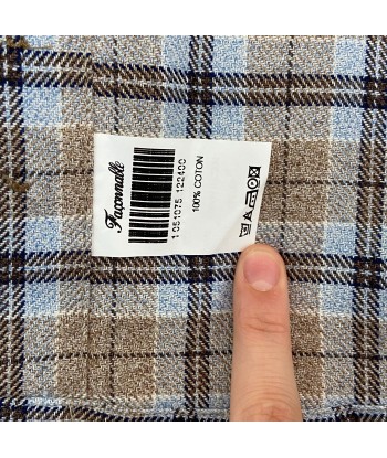 Chemise à carreaux Façonnable rembourrage situé sous