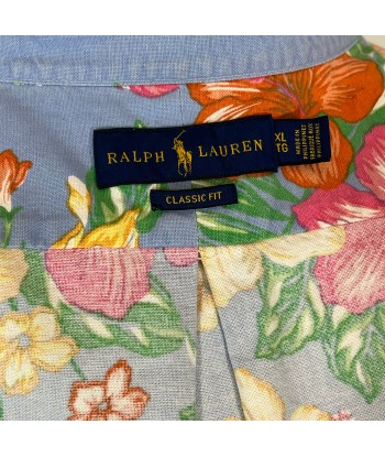 Chemise Ralph Lauren à fleurs une grave pollution 