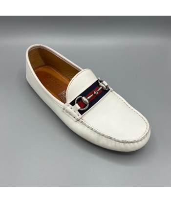 Mocassins Gucci blanc Découvrez la collection