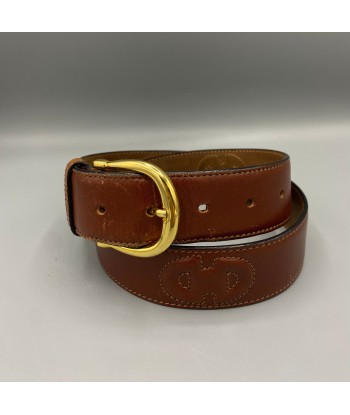 Ceinture vintage marron Céline Véritable concentré