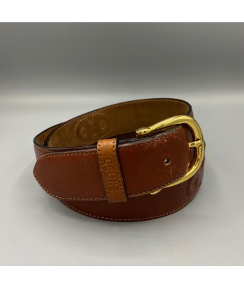 Ceinture vintage marron Céline Véritable concentré