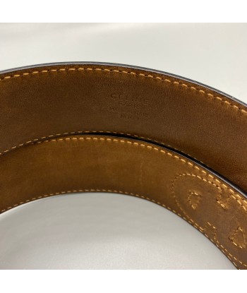 Ceinture vintage marron Céline Véritable concentré