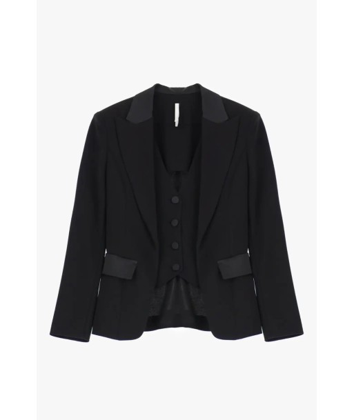 Blazer Smoking Imperial Gilet intégré Nero l'achat 