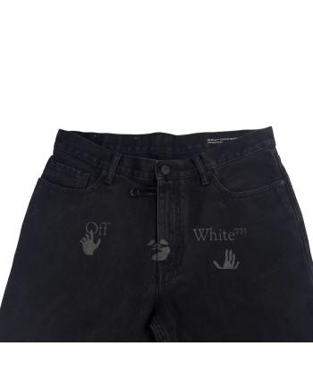 Jean noir Off-White pas cher 