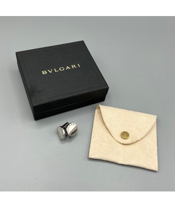 Boutons de manchette en argent Bulgari votre