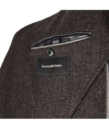 Manteau droit Zegna s'inspire de l'anatomie humaine