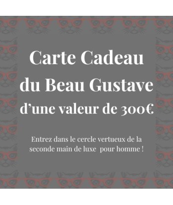 Carte Cadeaux du Beau Gustave acheter en ligne