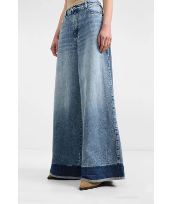 Jean Palazzo Please Bande Blu Denim hantent personnes