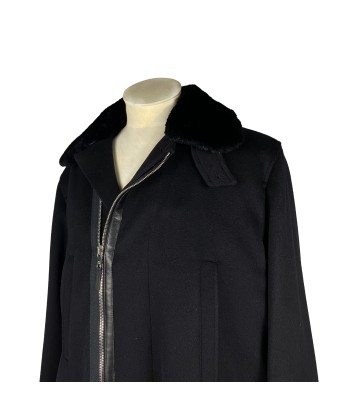 Manteau cachemire doublure castor amovible Dior homme pas cher 