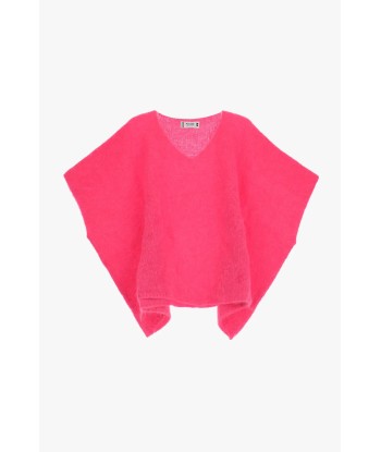 Pull manches chauve-souris Please Rosa Shocking en ligne des produits 