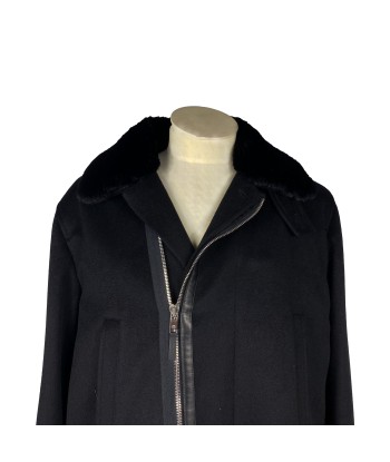 Manteau cachemire doublure castor amovible Dior homme pas cher 