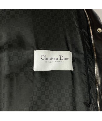 Doudoune en cuir Christian Dior Fin de série