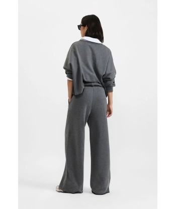 Pantalon Palazzo Please Grigio Antracite En savoir plus