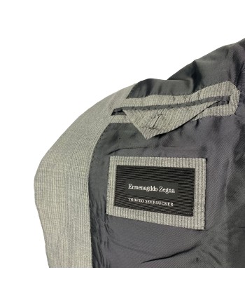 Veste grise seersucker Zegna acheter en ligne