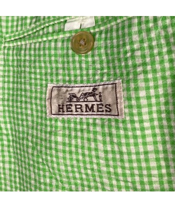 Veste en seersucker Hermès pas cher