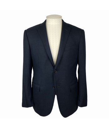 Costume bleu marine grains de caviar Corneliani chez Cornerstreet bien 